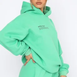 She's A Baddie Hoodie Jolly Green -Outlet Poise Nest Store 02.09.21 696
