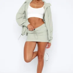 Off Duty Jacket Sage -Outlet Poise Nest Store 05.01.223127 scaled