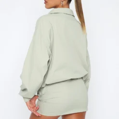 Off Duty Jacket Sage -Outlet Poise Nest Store 05.01.223152 scaled