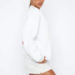 Love Club Oversized Sweater Grey Marle -Outlet Poise Nest Store 05.01.223367 scaled