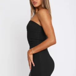 Switch Over Strapless Mini Dress Black 7 Switch Over Strapless Mini Dress Black -Outlet Poise Nest Store 05.04.2324223 1