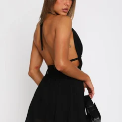 Let You Know Mini Dress Black -Outlet Poise Nest Store 05.04.2324477