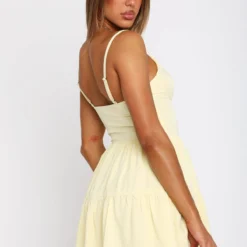 Never Been Hurt Mini Dress Lemon -Outlet Poise Nest Store 05.04.2324530