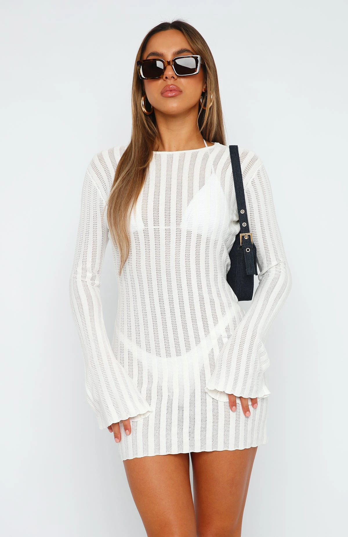 Crowded Room Mini Dress White 2 Crowded Room Mini Dress White - Image 2