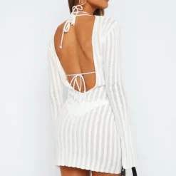 Crowded Room Mini Dress White 9 Crowded Room Mini Dress White -Outlet Poise Nest Store 07.07.230181