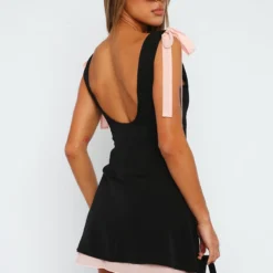 Out Of Love Mini Dress Black -Outlet Poise Nest Store 07.07.2323628