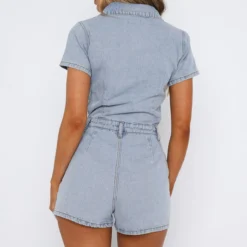 Made For Her Playsuit Mid Blue Wash -Outlet Poise Nest Store 08.06.2332439