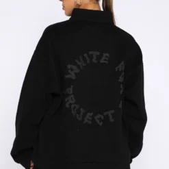 Project 5 Zip Front Sweater Ink -Outlet Poise Nest Store 08.09.22 2 701