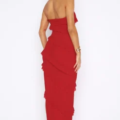 Sweet Desire Maxi Dress Red -Outlet Poise Nest Store 11.08.2347285
