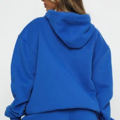 Set The Standard Hoodie Electric Blue -Outlet Poise Nest Store 13.01.21 1205