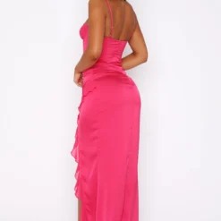 Just Can't Get Enough Maxi Dress Lipstick -Outlet Poise Nest Store 16.03.2320563