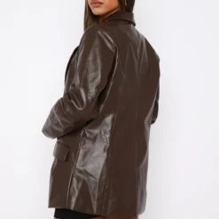 Take The Lead Blazer Chocolate -Outlet Poise Nest Store 16.03.2320771