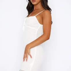 Find Me Outside Mini Dress White -Outlet Poise Nest Store 18.08.2349827