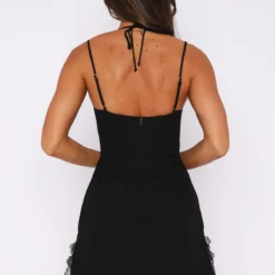 Move Along Mini Dress Black -Outlet Poise Nest Store 20.09.224240