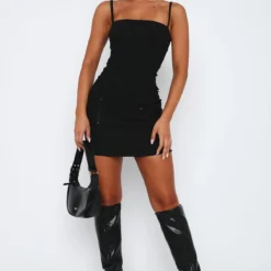 Misunderstood Mini Dress Black -Outlet Poise Nest Store 23.3.2313545