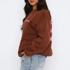 All A Blur Oversized Sweater Auburn -Outlet Poise Nest Store 24.08.2351933