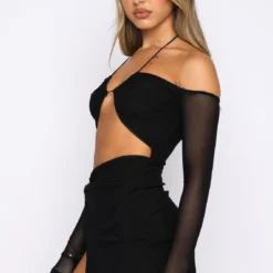 Invite Pending Mini Dress Black -Outlet Poise Nest Store 25.11.21 209