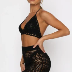 Private Island Crochet Set Black -Outlet Poise Nest Store 27.05.21 1313 01314022 595e 4b48 b1a4 ab061b971de5