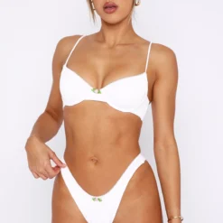 Sweetest Summer Bikini Top White -Outlet Poise Nest Store 27.07.2342803
