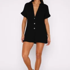 Higher Power Playsuit Black -Outlet Poise Nest Store 27.07.2343876