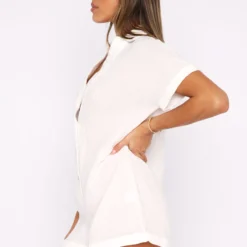 Higher Power Playsuit White -Outlet Poise Nest Store 27.07.2343899