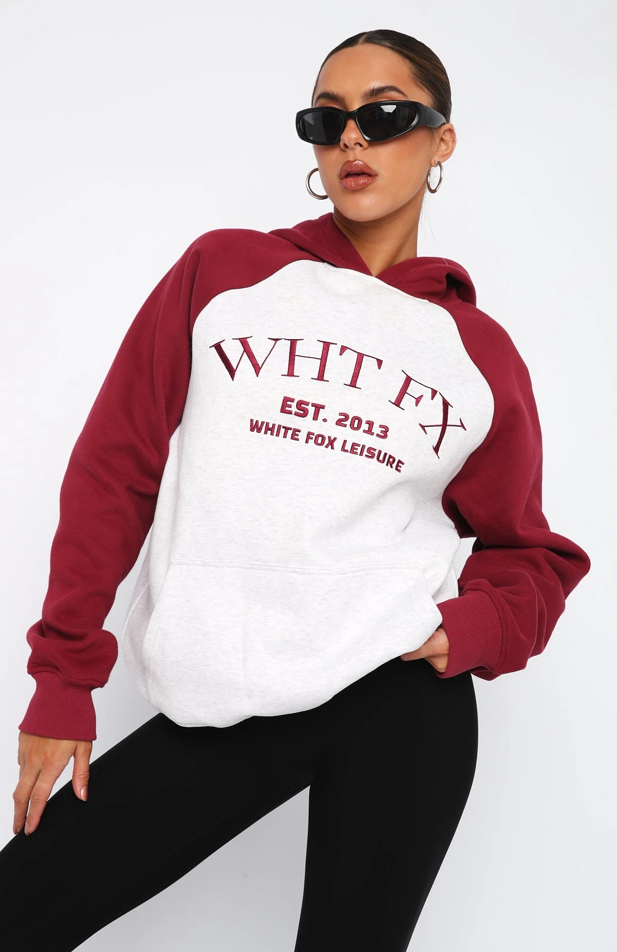 Caught Up On It Oversized Hoodie Grey Marle 2 Caught Up On It Oversized Hoodie Grey Marle - Image 2