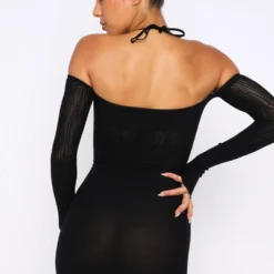 Keep On Looking Mini Dress Black -Outlet Poise Nest Store 28.04.22 846