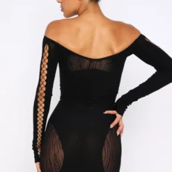 One Of A Kind Mini Dress Black -Outlet Poise Nest Store 28.04.22 928