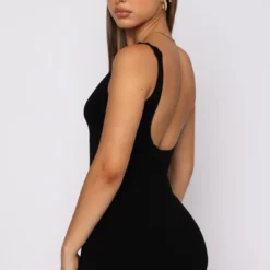 Always Loyal Knit Playsuit Black -Outlet Poise Nest Store 28.10.21 1364