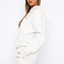 Sports Academy Oversized Hoodie Grey Marle -Outlet Poise Nest Store 30.06.2336995