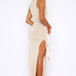 Under The Moonlight Maxi Dress Gold -Outlet Poise Nest Store 30.06.2337072