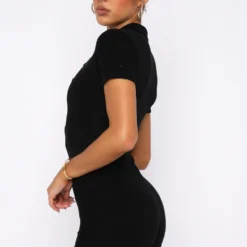 Golden Light Terry Playsuit Black -Outlet Poise Nest Store 31.05.22 1300