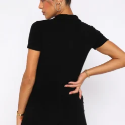 Golden Light Terry Playsuit Black -Outlet Poise Nest Store 31.05.22 1304