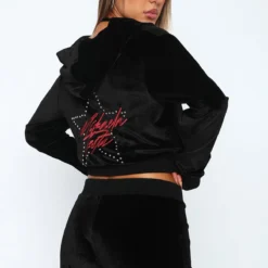 Shadow Banned Cropped Jacket Black -Outlet Poise Nest Store 31.05.2322736