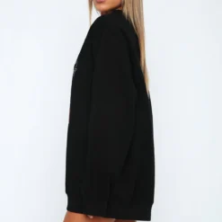 Situationship Oversized Sweater Black -Outlet Poise Nest Store 31.05.2322790