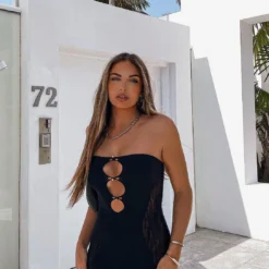 Attention Seeker Mini Dress Black -Outlet Poise Nest Store 313202961 546133790685698 3789024623497776228 n