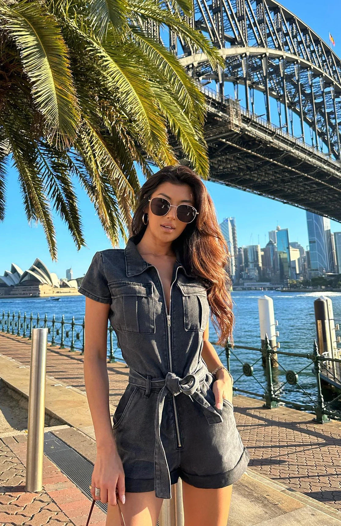 Summer Of Love Playsuit Acid Black 6 Summer Of Love Playsuit Acid Black - Image 6