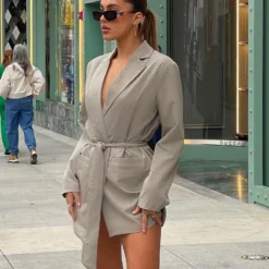 Confident Blazer Grey