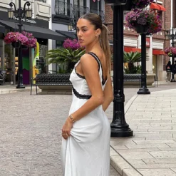 Event Ready Maxi Dress White