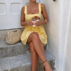 Trending Now Mini Dress Buttercup -Outlet Poise Nest Store 363352966 829362718604218 1676861927438080409 n