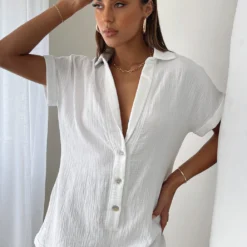 Higher Power Playsuit White -Outlet Poise Nest Store A52EC21C ED30 41EA 98CD F1DCC3849BC6