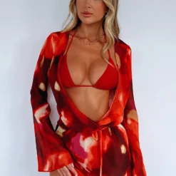 All We Wanted Long Sleeve Mini Dress Sunset Blur -Outlet Poise Nest Store ALL WE WANTED LONG SLEEVE MINI DRESS 22.08.23 03 scaled