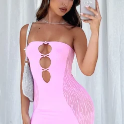 Attention Seeker Mini Dress Candy Pink