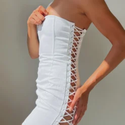 Call Me Baby Mini Dress White 15 Call Me Baby Mini Dress White -Outlet Poise Nest Store CALL ME BABY MINI DRESS 211222 07 scaled