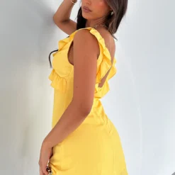 Doubt It Mini Dress Buttercup