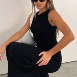 Tami Maxi Dress Black -Outlet Poise Nest Store FE1A0EB9 1726 4C8F B381 94B2A9F43BE7 scaled