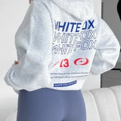 In Transit Oversized Hoodie Grey Marle