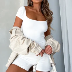 Places To Be Playsuit White -Outlet Poise Nest Store IMG 0913