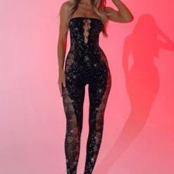 Out Of This World Jumpsuit Black -Outlet Poise Nest Store IMG 1583copy scaled