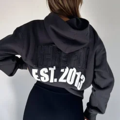 Major Moves Oversized Hoodie Charcoal